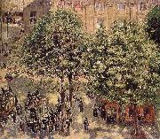 Camille Pissarro Francis Square Theater oil